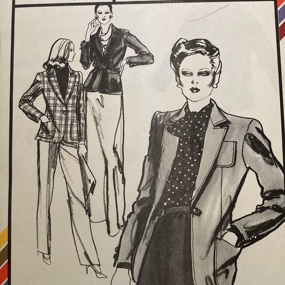 70’s Blazer Sewing Pattern - Picture 2 of 5